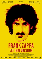 Eat That Question: Frank Zappa in His Own Words - German Movie Poster (xs thumbnail)