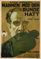 L&#039;homme au chapeau rond - Norwegian Movie Poster (xs thumbnail)