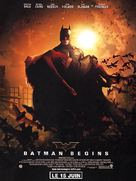 Batman Begins - French Movie Poster (xs thumbnail)