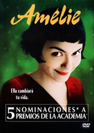 Le fabuleux destin d&#039;Am&eacute;lie Poulain - Argentinian DVD movie cover (xs thumbnail)