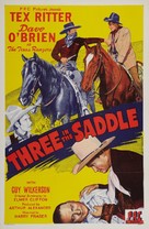 Three in the Saddle - Movie Poster (xs thumbnail)
