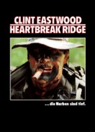 Heartbreak Ridge - German Movie Poster (xs thumbnail)