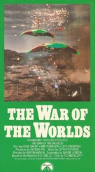 The War of the Worlds - VHS movie cover (xs thumbnail)