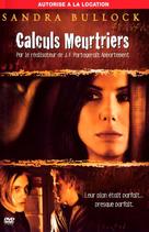 Murder by Numbers - French DVD movie cover (xs thumbnail)