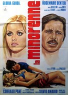 La minorenne - Italian Movie Poster (xs thumbnail)
