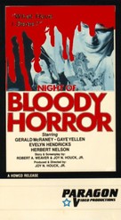 Night of Bloody Horror - VHS movie cover (xs thumbnail)