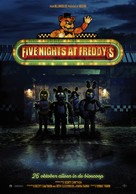 Five Nights at Freddy&#039;s - Dutch Movie Poster (xs thumbnail)