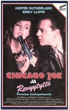 Chicago Joe and the Showgirl - Finnish VHS movie cover (xs thumbnail)