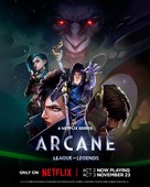 &quot;Arcane: League of Legends&quot; - Movie Poster (xs thumbnail)