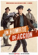 Un hombre de acci&oacute;n - Spanish Movie Poster (xs thumbnail)