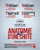 Anatomie d&#039;une chute - French Movie Poster (xs thumbnail)