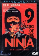 Nine Deaths of the Ninja - German DVD movie cover (xs thumbnail)