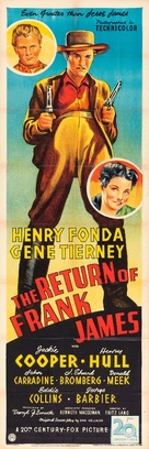 The Return of Frank James - British Movie Poster (xs thumbnail)