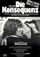 Die Konsequenz - German Movie Poster (xs thumbnail)