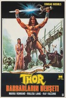 Thor il conquistatore - Turkish Movie Poster (xs thumbnail)