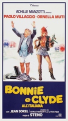 Bonnie e Clyde all&#039;italiana - Italian Theatrical movie poster (xs thumbnail)