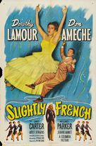 Slightly French - Movie Poster (xs thumbnail)