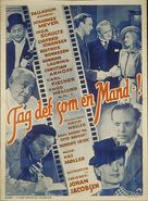 Tag det som en mand - Danish Movie Poster (xs thumbnail)