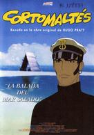 Corto Maltese - La ballade de la mer sal&eacute;e - Spanish DVD movie cover (xs thumbnail)