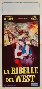 The Redhead from Wyoming - Italian Movie Poster (xs thumbnail)