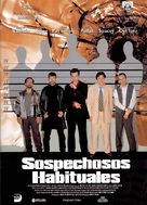 The Usual Suspects - Spanish Movie Poster (xs thumbnail)