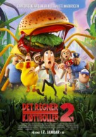 Cloudy with a Chance of Meatballs 2 - Norwegian Movie Poster (xs thumbnail)