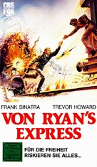 Von Ryan&#039;s Express - German VHS movie cover (xs thumbnail)