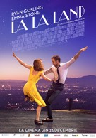 La La Land - Romanian Movie Poster (xs thumbnail)