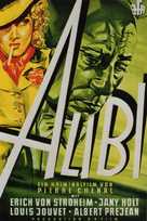 L&#039;alibi - German Movie Poster (xs thumbnail)