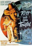 Ride Clear of Diablo - German Movie Poster (xs thumbnail)