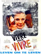 Vivre pour vivre - Belgian Movie Poster (xs thumbnail)