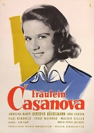 Fr&auml;ulein Casanova - German Movie Poster (xs thumbnail)