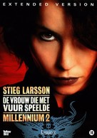 Flickan som lekte med elden - Dutch DVD movie cover (xs thumbnail)