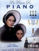The Piano - French DVD movie cover (xs thumbnail)