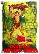Tarzan&#039;s Peril - Italian Movie Poster (xs thumbnail)