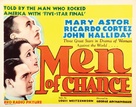 Men of Chance - Movie Poster (xs thumbnail)