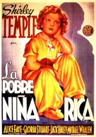 Poor Little Rich Girl - Spanish Movie Poster (xs thumbnail)