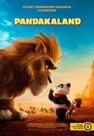 Panda Bear in Africa - Hungarian Movie Poster (xs thumbnail)