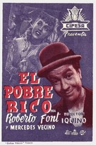 El pobre rico - Spanish Movie Poster (xs thumbnail)
