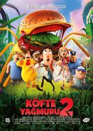 Cloudy with a Chance of Meatballs 2 - Turkish Movie Poster (xs thumbnail)