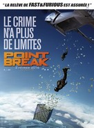 Point Break - French Movie Poster (xs thumbnail)