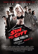 Sin City: A Dame to Kill For - Hong Kong Movie Poster (xs thumbnail)