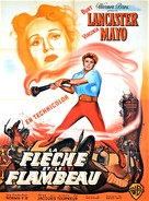 The Flame and the Arrow - French Movie Poster (xs thumbnail)