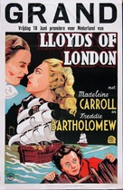 Lloyd&#039;s of London - Dutch Movie Poster (xs thumbnail)