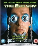 The 6th Day - British Blu-Ray movie cover (xs thumbnail)