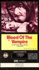 Blood of the Vampire - VHS movie cover (xs thumbnail)
