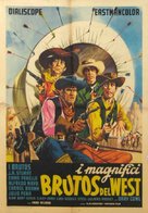 I magnifici brutos del West - Italian Movie Poster (xs thumbnail)