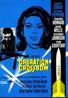 Operation Crossbow - Danish Movie Poster (xs thumbnail)