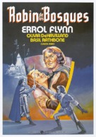 The Adventures of Robin Hood - Spanish Movie Poster (xs thumbnail)