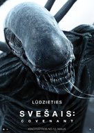Alien: Covenant - Latvian Movie Poster (xs thumbnail)